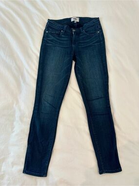 PAIGE Verdugo Cropped Indigo Women's Skinny Jeans